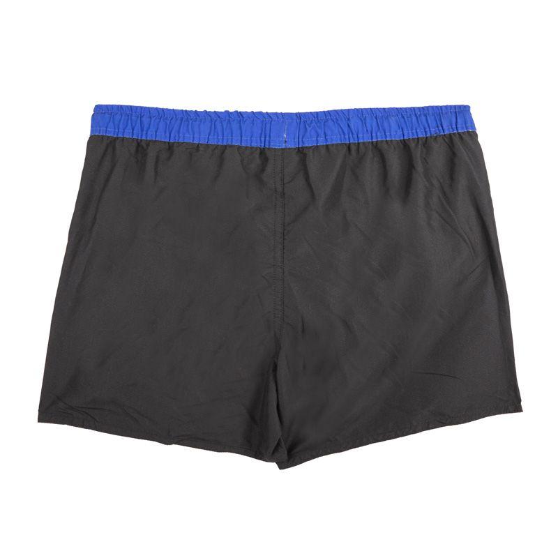 UMBRO Men's Black Boardshorts with Red Stripes