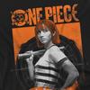 One Piece Футболка мужская с гравировкой Nami