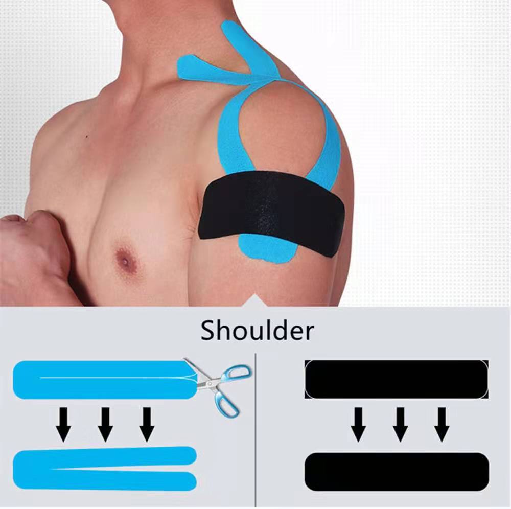 Kinesiology Tape Waterproof and Muscle protection Medical Sports Skin Adhesive Kinesiology Tape