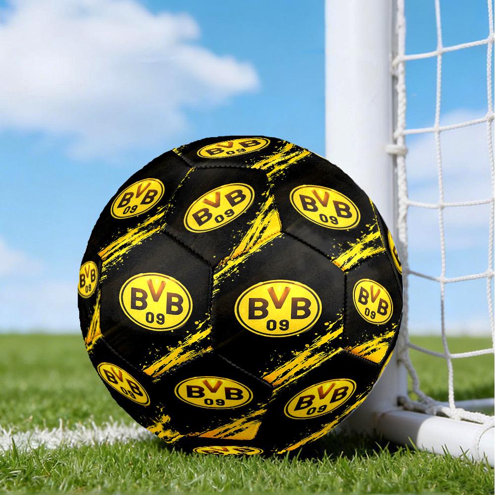 Bvb Soccer Ball Design Printed Size 5 Soccer Balls, High-Quality, Anti-Slip, Protective Football, A Unique Gift , Birthdays, Christmas Gifts