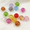 Fashion Material Pendants for Bracelet Necklace Making DIY Jewelry Accessories Handmade Earring 12mm/14mm Bubble Beads 10Pcs AB Dazzle Color Beads