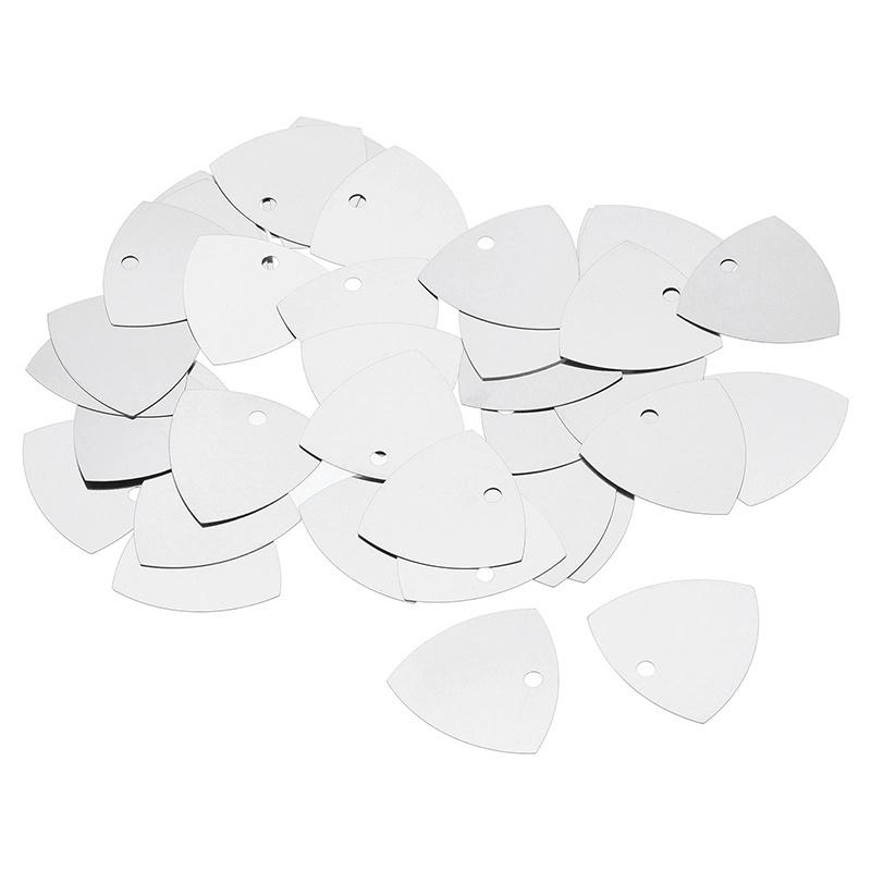 10/20/50PCS Triangle Metal Scraper For Mobile Phone Pry Opening Tool For iPad Tablets PC Teardown Repair Kit Disassemble Shell