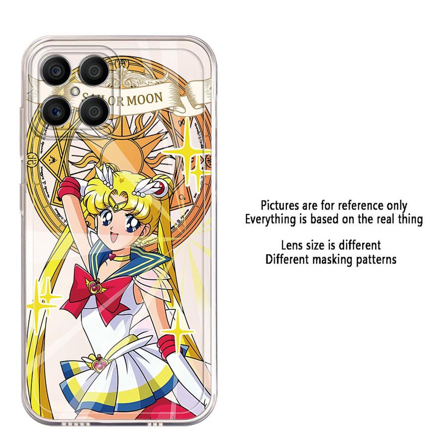 Мягкий чехол-накладка Sailor Chibi Moon для Honor X9b X8b X8a 90 Lite X9a X8 X7b