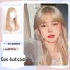Brown Lolita Long Straight Wig for Round Faces - Natural Full Head Coverage