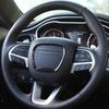 Carbon Fiber Steering Wheel Frame Trim for Ring 2015+ Dodge Challenger & Charger