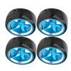 Aluminum Alloy Wheel Hub Tires Upgrade Parts Fit for HSP 94123 94122 1/10 RC Car