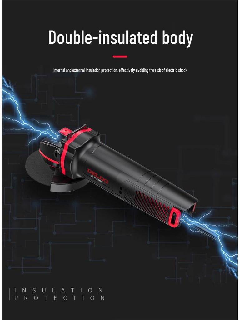 Многофункциональная угловая шлифмашина и полировальная машина высокой мощности для домашнего использования