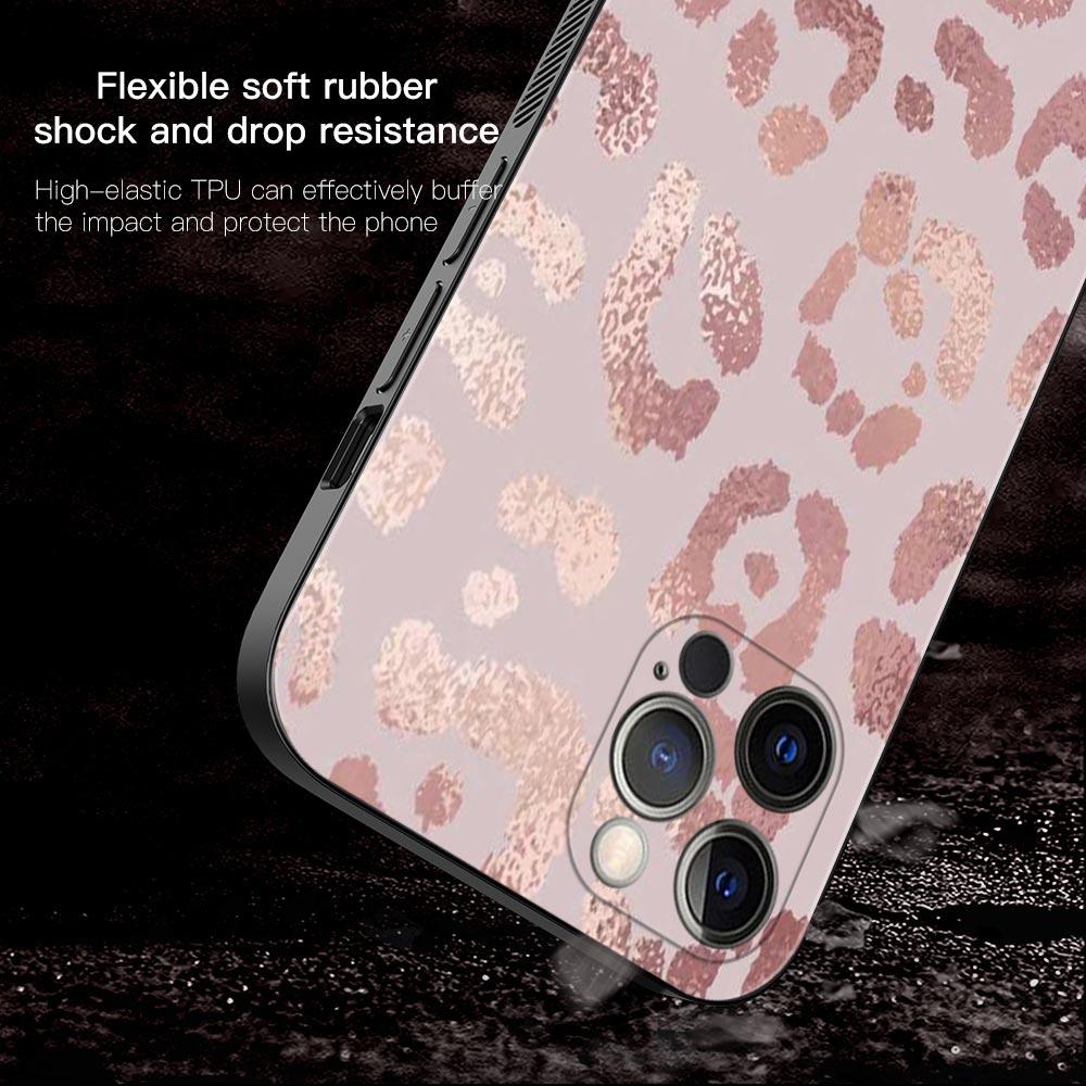 Силиконовый чехол с красивым розовым изображением для Apple iPhone 14 14 13 12 11 Pro Max XS Max XR X 7 8 Plus 13 12 Mini 6S Shell
