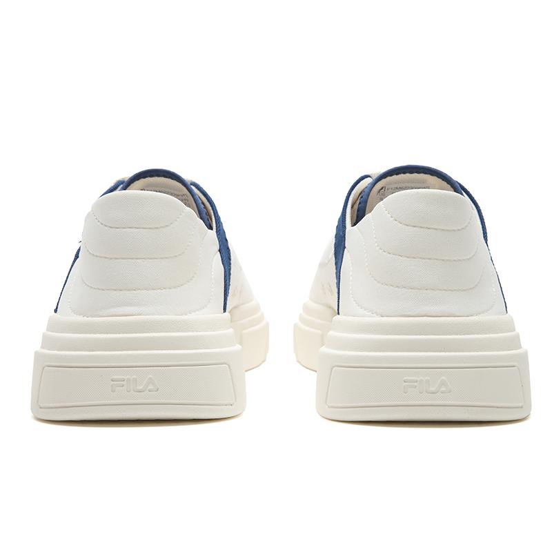 Fila MILANO Дышащие Легкие Низкие Кеды Мужские Бело-Голубые F12M622309FWS
