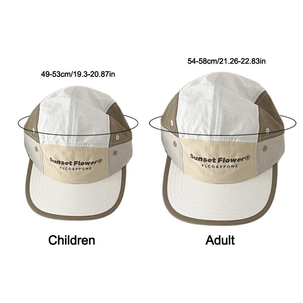 Korean Style Quick-drying Caps Parent-child Hat Kids Sun Hat All-match Baseball Cap Kids