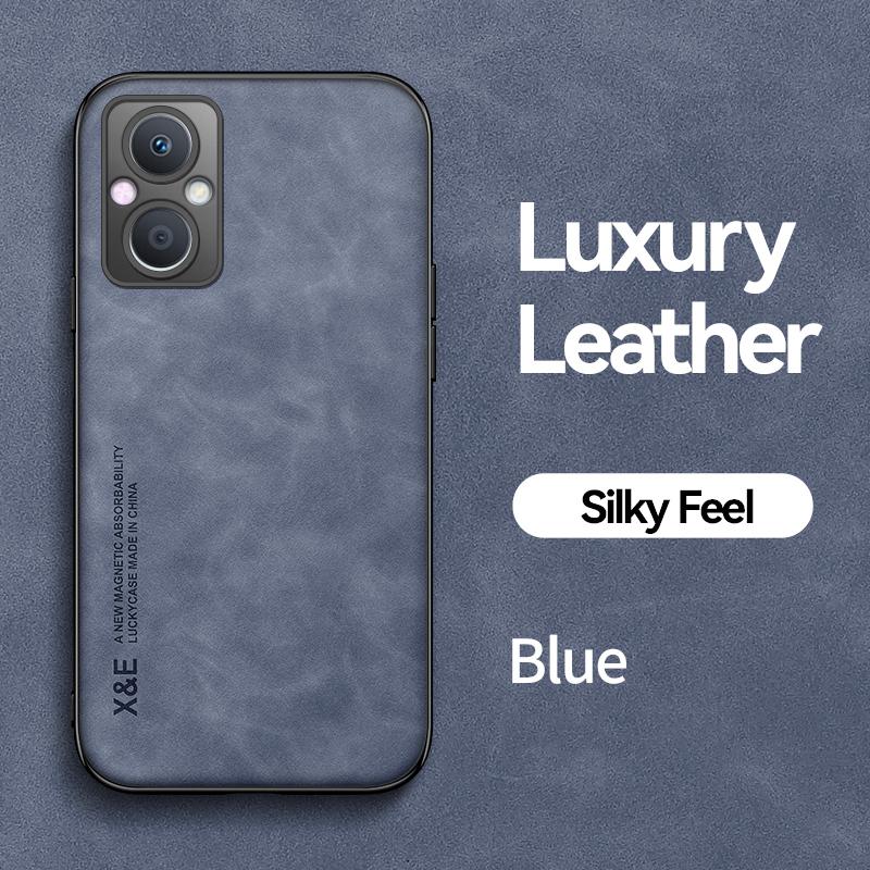KEYSION Роскошный кожаный чехол для OPPO Reno9 Pro + 8 Pro 5G 8 7 Lite, силиконовый противоударный чехол для задней панели телефона для OPPO Reno7 8 Z 8T 5G