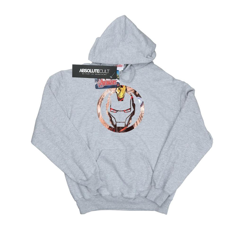 Marvel Girls Iron Man Montage Symbol Hoodie