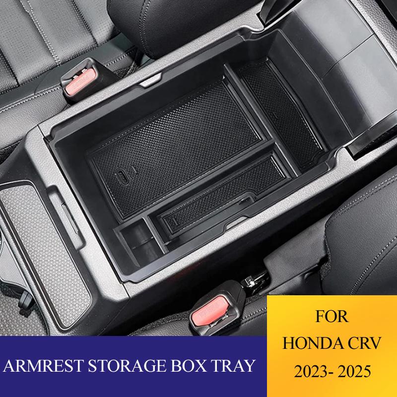 ABS Armrest storage box for Honda CRV CR-V 2026- 2026 Organizer Central Console containers support tray car Accessories