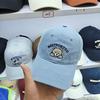 Korean-style embroidered letter baseball cap, sun hat, spring/summer collection, unisex
