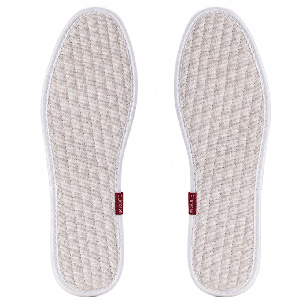 Cotton Insoles,Men Women Boot Sweat-Absorbent Feet Pad,Breathable,Deodorant Cloth,Comfortable Durable Sport Shoe Sole