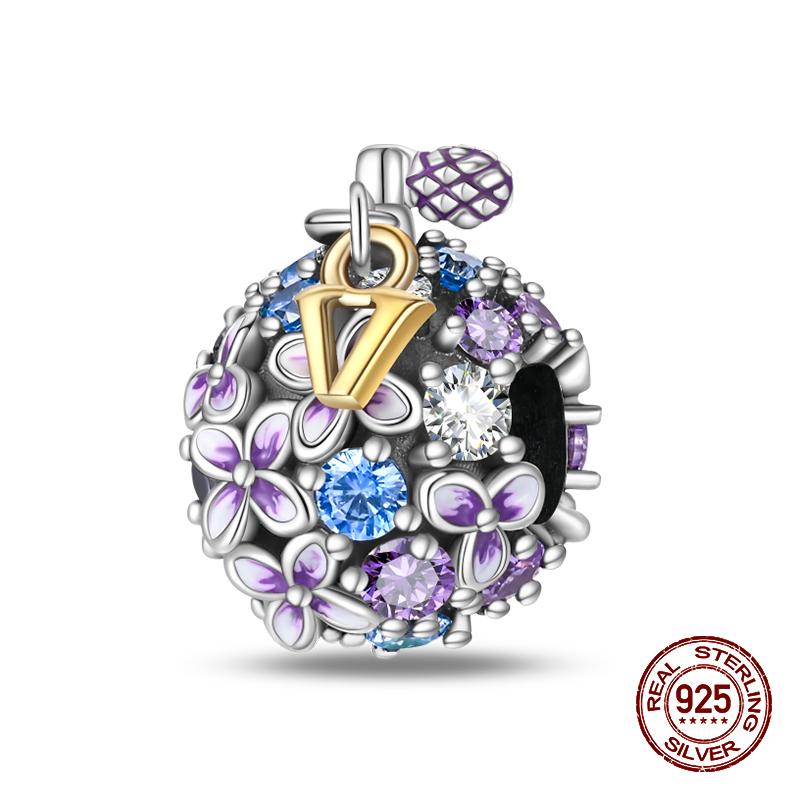 Новые 925 стерлингового серебра духи светящиеся яичные скорлупы подвески бусины подходят 925 оригинальный браслет DIY изысканные украшения на день рождения подарки