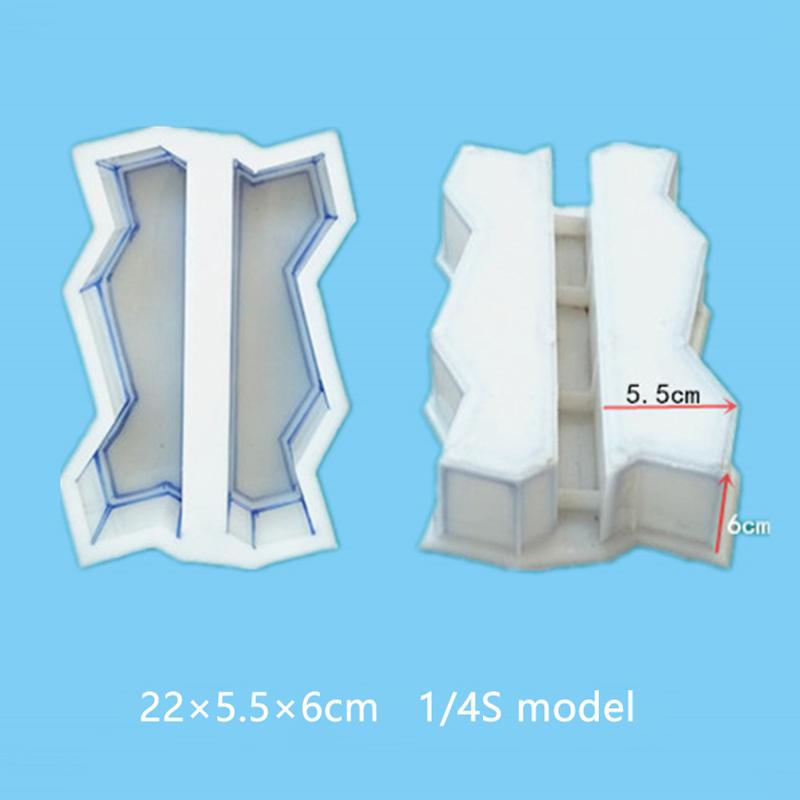 Create Stunning Garden Walkways with Reusable Plastic Paving Mold for Concrete Tiles DIY