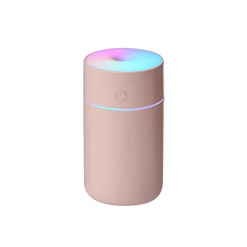 Красочный портативный увлажнитель воздуха с USB-зарядкой, беспроводной, для дома и автомобиля, мини-распылитель воздуха, аромадиффузор для эфирных масел.