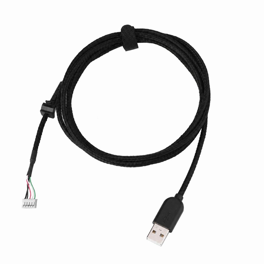Durable USB Mouse Cable Braided Wire USB Charging Mouse Line for for Logitech G502 Gaming Mouse