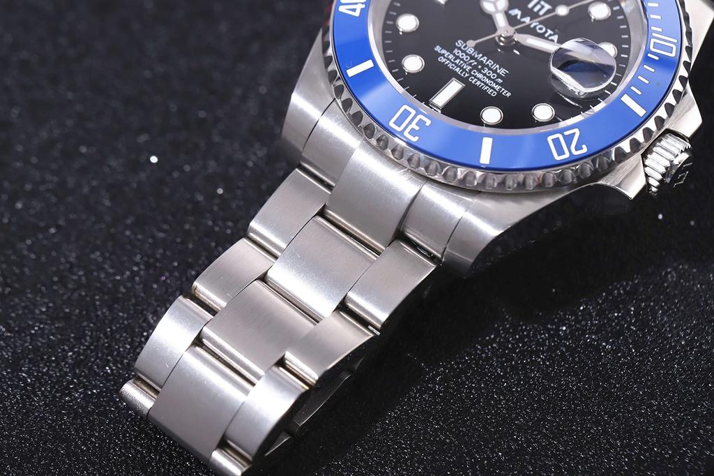 HAMAYOTA Часы Sub Automatic с японским механизмом 316L мужские дайверские