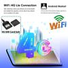 10,1-дюймовый Android Double 2 DIN Car Radio Stereo Multimedia Player GPS Navi Wifi EU-Maps USB DVR Camera-AHD Carplay Audio