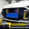 Для Dodge Attitude GAC Empow 2025 Автомобильная решетка радиатора трехцветная декоративная полоса Материал ABS Деталь для внешней модификации