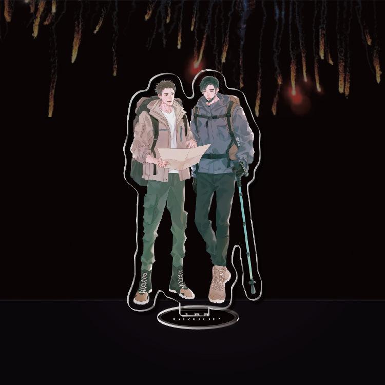 Товары из аниме Акриловые гуманоидные стоячие украшения Оптовая продажа 188 Мужская группа