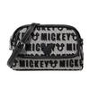 New Disney Mickey Series Fabric Shoulder Bag, Crossbody Bag, Shoulder Bag Regular Women's Black BMK-71659B