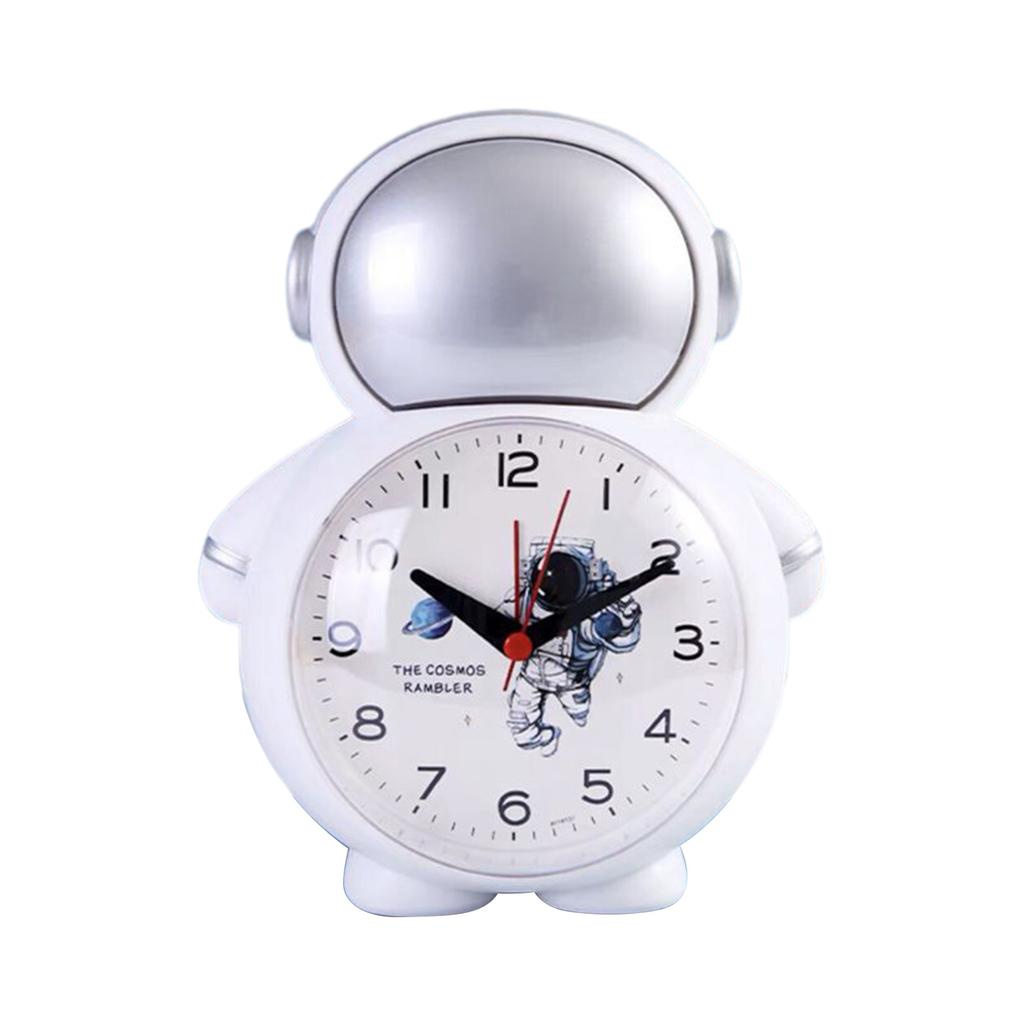 Электронный настольный будильник, астронавт, немые настольные часы, украшения с подсветкой, студенческие детские украшения для спальни, дома