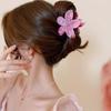 Summer Acrylic Flower Hair Clip for Women Marble Texture Hair Claws Clips Trendy Girl Hairpin Korean Hair Accessories Headwear