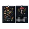 Original Illustrations Cartoon Cat Calendar Medieval Hanging Wall Calendary  Family Office Supplies