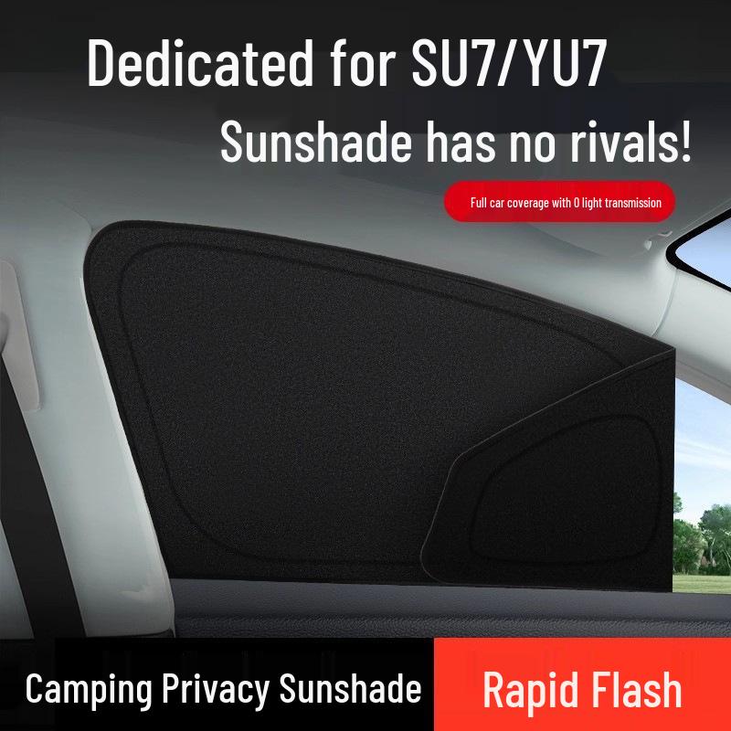 Xiaomi SU7/YU7 Car Window Sunshade for Privacy & Sun Protection