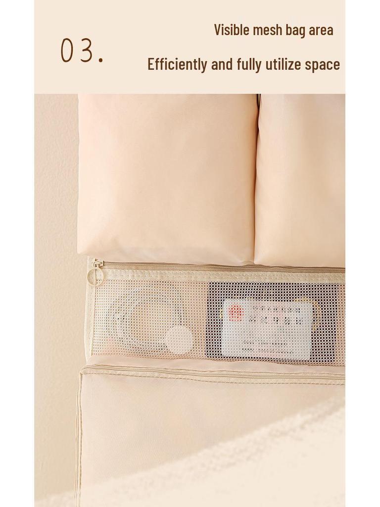 Сумка для хранения в путешествиях «Семь в одном»: Органайзер для пуховика и нижнего белья - Незаменим для деловых поездок