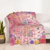 World's Best Mom Ever Flannel Blanket-Soft and Suitable for Sofas,Beds,Offices,Travel,All Seasons,Great Gift for Holidays and Birthdays.