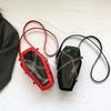 Женская сумка через плечо в форме гроба из ПВХ и ПУ, сумка на плечо, готическая сумка-тоут, прозрачная сумка для офиса, путешествий, косметики, косметички