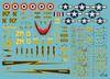 Alma Hobby Free French Air Force Mustang Expert Set Пластиковая модель ADL70040 Литье Цвет 1/72 F-6C