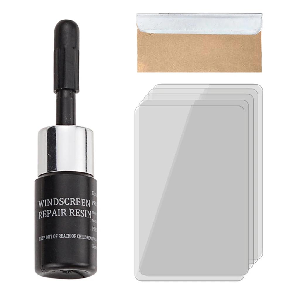 Набор инструментов для ремонта лобового стекла автомобиля своими руками, жидкая смола для ремонта автомобильного стекла, царапин, ремонт, фиксация, декоративные наклейки