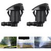 Mandark Car Windshield Washer Nozzle Hose Kit, 2Pcs Washer Nozzles &Gaskets, 12Pcs Hose Connectors, 10Pcs Hood Retainers, Fluid Hose And Fastener