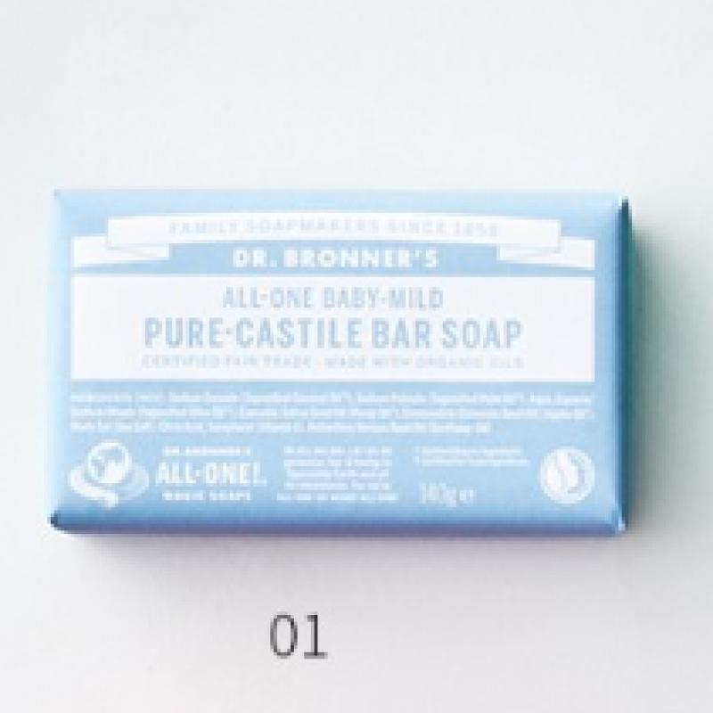 Dr. Bronner S Sandalwood jaSmine Pure caStile Bar Soap 140g