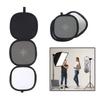 3in1 Design Trifold Reflector Two Sides Light Diffuser Collapsible Disc Video Shooting