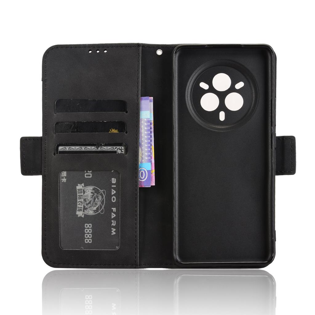 For Realme 14 Pro 5G Leather Case Phone Wallet Cover with Multiple Card Slots