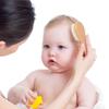 2 шт. Шерстяная детская деревянная щетка-расческа для новорожденных Расческа для волос новорожденных Массажер для головы младенца Портативная расческа Расческа-щетка для мытья волос