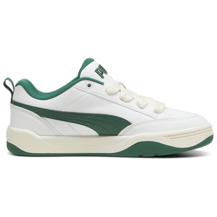 Puma Park Lifestyle Series Удобные низкие кеды для скейтбординга Унисекс Кроссовки Белый Зеленый 395084-02