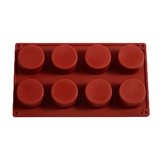 Силиконовая форма для торта, круглая форма для шоколадного десерта, пудинга, гибкая, легко чистящаяся форма для выпечки пирогов, яиц, вафель, кексов