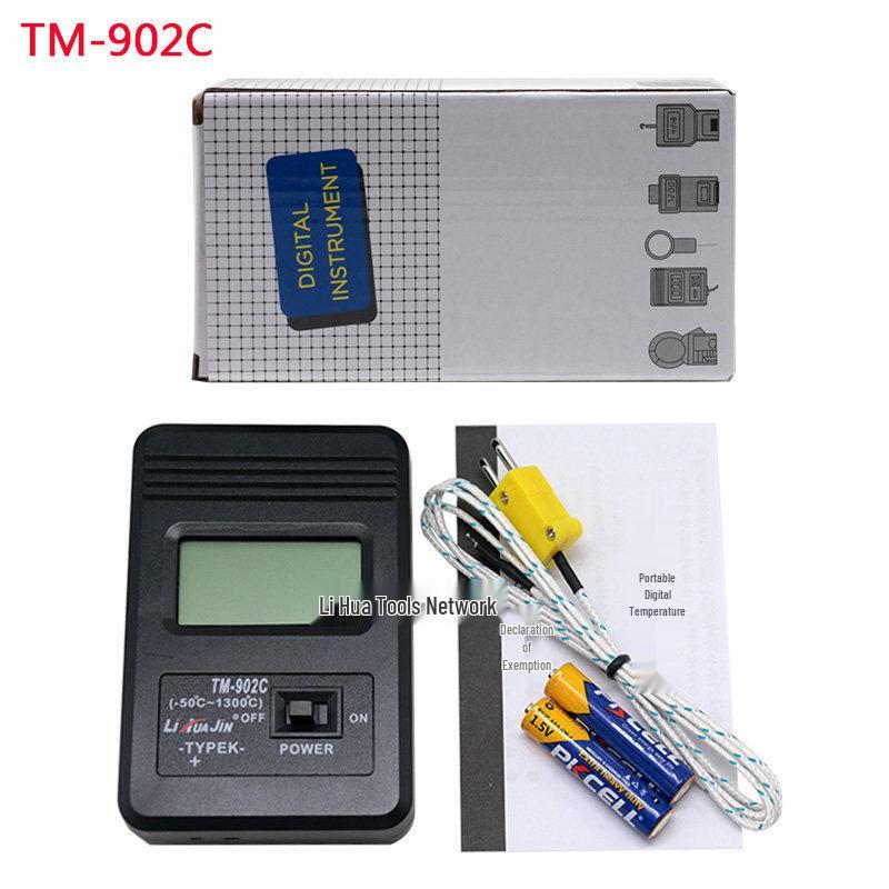 TM902C Высокоточный термопарный термометр типа K 316K для измерения температуры промышленных печей