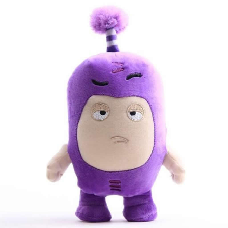 24 см Мультяшная Плюшевая Игрушка Oddbods Аниме Сокровище Солдат Монстр Мягкая Набивная Игрушка Кукла Фьюз Баблс Зик Джефф Для Детей Подарок