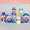 Pvc Doraemon Model Pack With Assembly For Office Desk Decor And Gift Giving