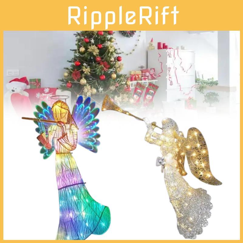Angel Luminous Outdoor Statue Lights Decoration 2d Lighting Ornament Acrylic