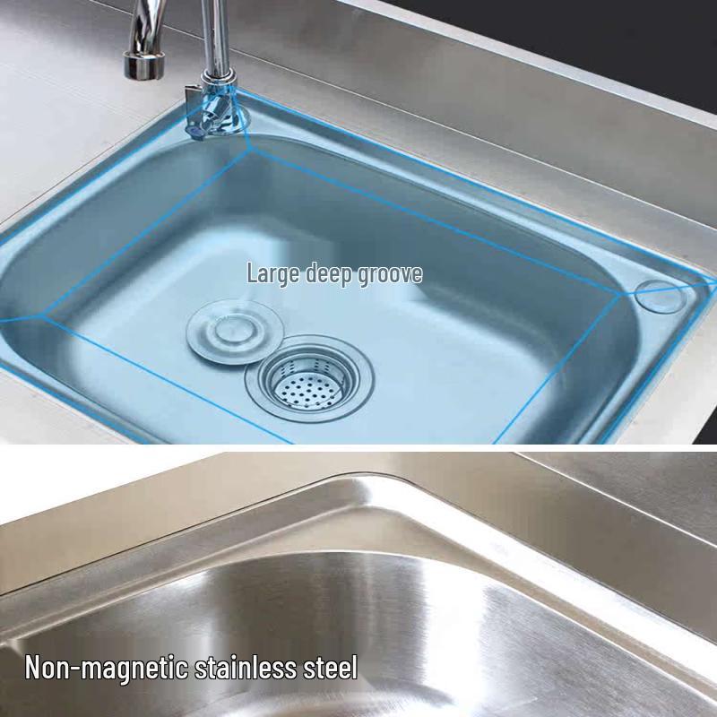 Tai Ju Fu 304 Stainless Steel Single Bowl Utility Sink