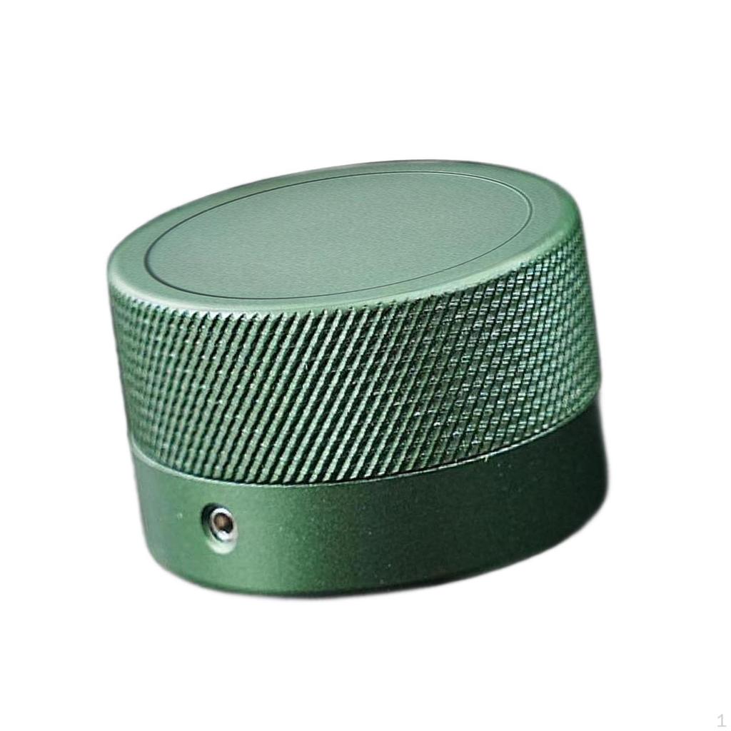 Футляр из алюминиевого сплава для бильярдного мела с круглой крышкой